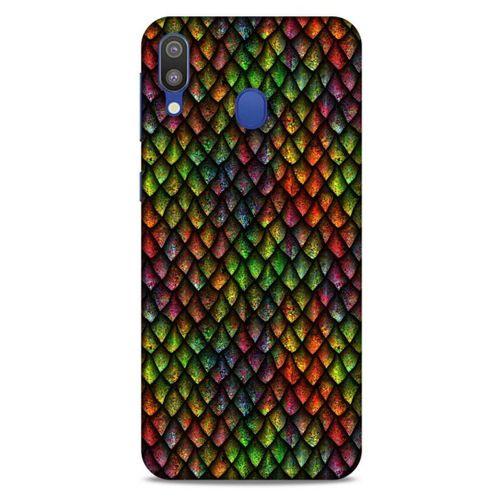 Samsung Galaxy M20 Kılıf Dragons (6) Silikon Kılıf Ejderha Skin Çok Renkli