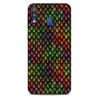 Samsung Galaxy M20 Kılıf Dragons (6) Silikon Kılıf Ejderha Skin Çok Renkli