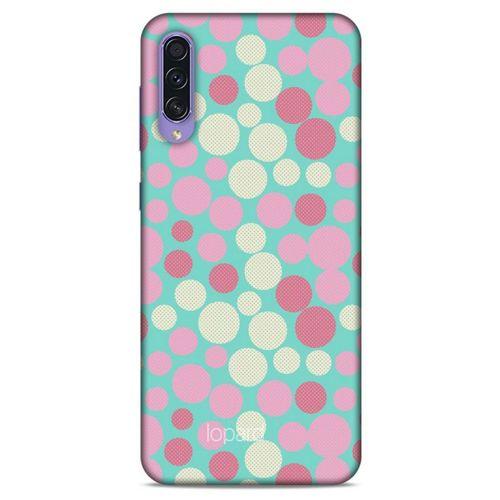 Samsung Galaxy A50s Kılıf Pastel Renkler (50) Shockproof Kılıf Bordo Pembe