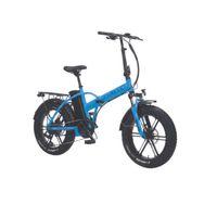 Corelli Voniq Eco Magnesium 20 Jant Katlanabilir Fat Bike Elektrikli Bisiklet Mavi 42 cm