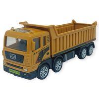 İş Makinaları Serisi - Sürtmeli Kamyon 18 cm  - Kamyon