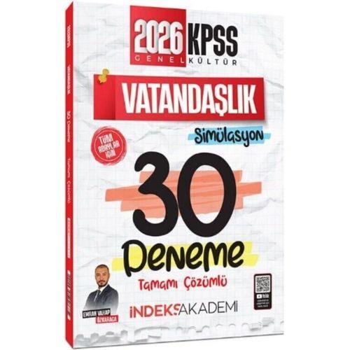 2026 KPSS Vatandaşlık Simülasyon 30 Deneme İndeks Akademi