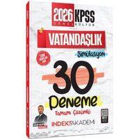 2026 KPSS Vatandaşlık Simülasyon 30 Deneme İndeks Akademi