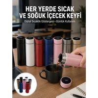 Uzun Süre Isı Koruma Sağlayan Dijital Göstergeli Termos Yeni Nesil