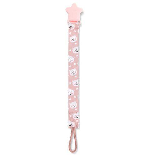 Babyjem BabyJem Emzik Tutacağı Desenli 427 Pembe Ayıcık