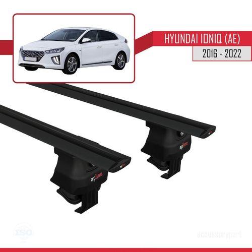 Hyundai Ioniq (AE) 2016-2022 Arası ile uyumlu ACE-4 Ara Atkı Tavan Barı SİYAH