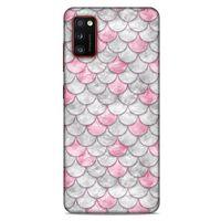 Lopard Samsung Galaxy A41 Uyumlu Kılıf Mermer Desenli (30) Silicone Case