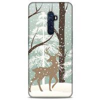 Oppo Reno 2 Kılıf Snowix (22) Tam Koruma Kılıfı Açık Kahve