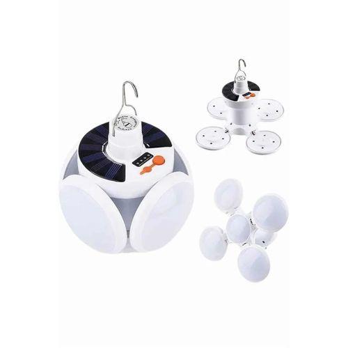 5 Kanatlı Bahçe Aydınlatma Led Askılı Solar Güneş Enerji Usb Sarjlı