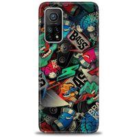 Xiaomi Mi 10T Pro Kılıf HD Baskılı Kılıf - Bass + Tam Ekran Koruyucu