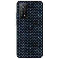 Xiaomi Mi 10T Pro 5G Kılıf Dragons (4) Koruma Kılıfı Ejderha Skin Lacivert
