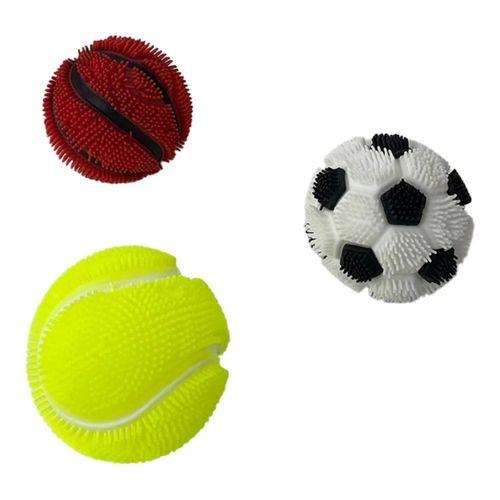 Eğitici Oyuncak  Dikenli Işıklı Çeşitli Top