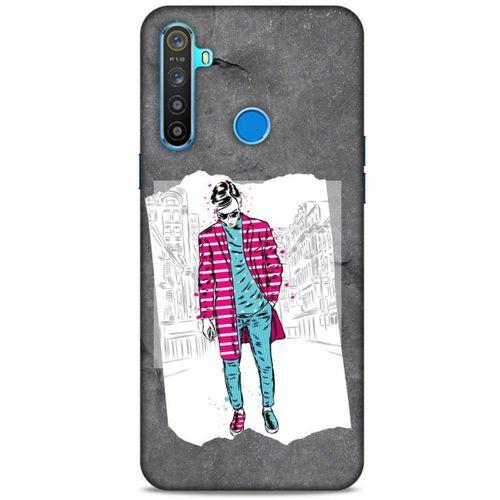 Sokak Modası 38 Oppo Realme 5i Kılıf Desenli Silikon