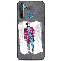 Sokak Modası 38 Oppo Realme 5i Kılıf Desenli Silikon