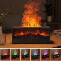 Şömine Görünümlü Alev Efektli Hava Nemlendirici