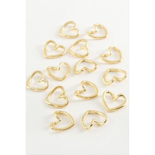 Kalp Metal Bileklik ve Kolye Ucu Aparatı 1 Adet