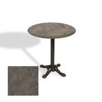 Dockers Çipa Döküm Ayak Yuvarlak Masa Çap 60cm - (Werzalit, Wermodin ve Allzalit Tabla) - Halong