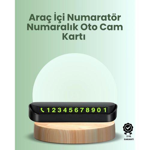 Kompakt Fosforlu Park Numaratörü – Gündüz Şıklığı, Gece Görünürlüğü