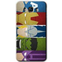 Potkal Hediye Fabrikası Samsung Galaxy J7 2016 Kılıf HD Desen Baskılı Arka Kapak - Avengers-1