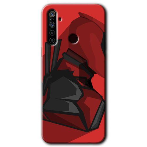 Huawei P40 Lite E Kılıf Baskılı Kapak - DeadPool + 5D Tam Kaplayan Cam