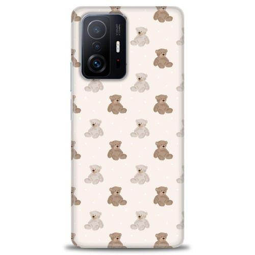 Xiaomi Mi 11T Pro Kılıf HD Baskılı Kılıf - Ayıcıklar + Tam Ekran Koruyucu