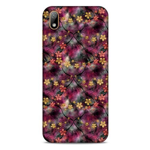 Huawei Y5 2019 Uyumlu Kılıf Pembe Delisi (10) Full Koruma Kılıfı Çiçek