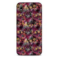 Huawei Y5 2019 Uyumlu Kılıf Pembe Delisi (10) Full Koruma Kılıfı Çiçek