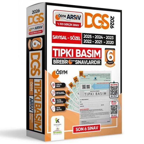 2026 DGS Çıkmış Soru Tıpkı Basım ÖSYM TAM Kitapçık SAY-SÖZ-TM 6lı Deneme D Çözümlü Türkiye Geneli