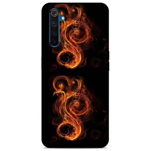 Lopard Oppo Realme 6 Pro Uyumlu Kılıf FireX (23) Ultra Koruma Kılıfı Ateşten Simge