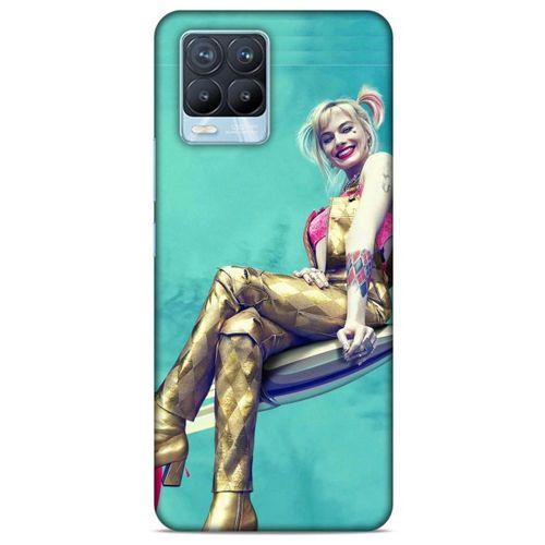 Realme 8 Pro Uyumlu Kılıf Harley Quinn (26) Tpu Silikon Kılıf Kobalt