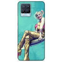 Realme 8 Pro Uyumlu Kılıf Harley Quinn (26) Tpu Silikon Kılıf Kobalt