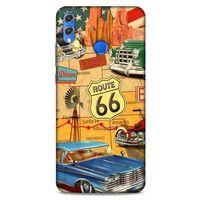 Retro (20) Desen Koruyucu Kılıf Renkli Huawei Honor 8x Kılıf