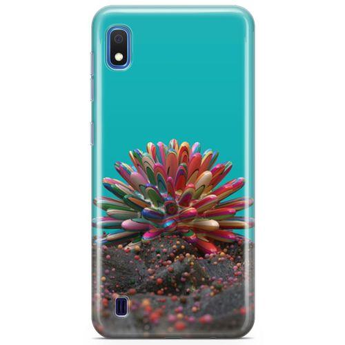 Samsung Galaxy A10 Kılıf Siliconia Arka Kapak Koruma Desenli Full Koruyucu