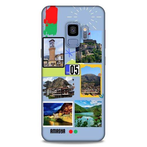 Lopard Samsung Galaxy S9 Uyumlu Kılıf Şehirli ※ (5) Amasya Koruma Kabı