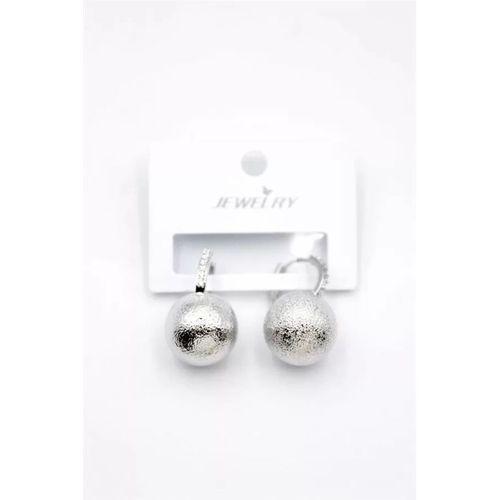 Top Küpe - Gümüş