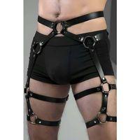 Erkek  Jartiyer, Deri Erkek  Bacak Harness, Erkek  Fantezi Aksesuar - Brfm167