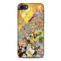 Apple Iphone 8 Uyumlu Kılıf Rick And Morty (37) Silicone Cover Slick Morty