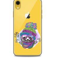Zoologix (2) Apple iPhone XR Şeffaf Kılıf Silikon Desenli