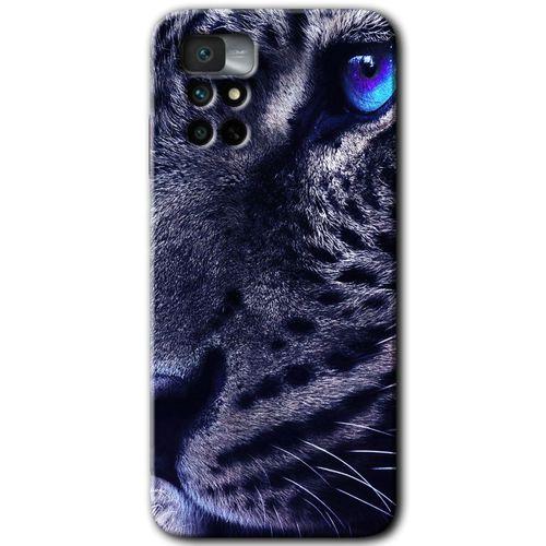 Redmi Note 11 4G Kılıf HD Desen Baskılı Arka Kapak - Kaplan + Kırılmaz Cam