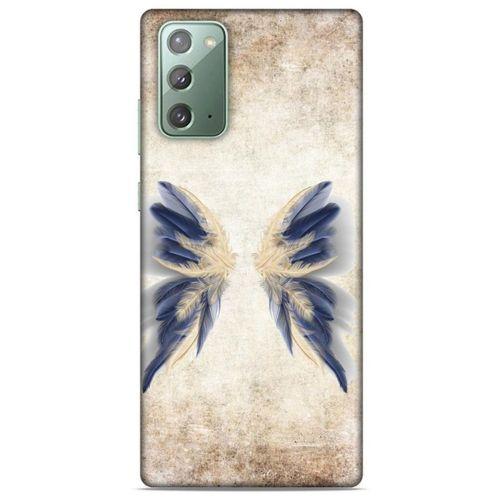 Samsung Galaxy Note 20 Kılıf Desenli Özel Seri Tüyler (17) Tasarım Kılıf