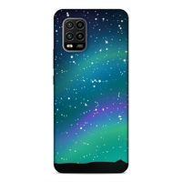 Xiaomi Mi 10 Lite Kılıf Kuzey İsiklari Arka Kapak Silikon Koruma Full Koruyucu