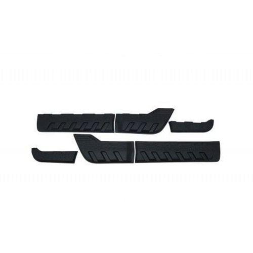 MITSUBISHI L200 2019 Set 6 Parça Kapı Kaplama 9203 Siyah Mat Asa Kum Desen Standart