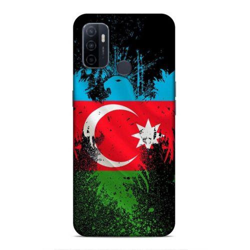Huawei P40 Uyumlu Kılıf Azarbaijan (34) Slim Armor Kılıf Bayrak