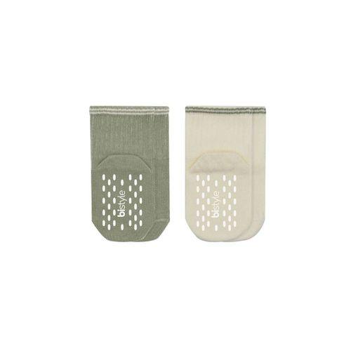 Bistyle Bistyle Çemberli Basic Penye Kaymaz Soket Çorap 2li 10146 Nil