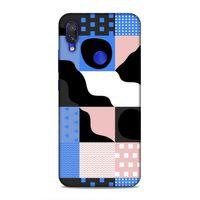 Xiaomi Redmi Note 7 Uyumlu Kılıf Insomnia (44) Tough Armor Kılıf Mavi Siyah