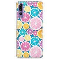 Huawei P20 Pro Kılıf Greyfurt Colorful Arka Kapak Koruma Desenli Full Koruyucu