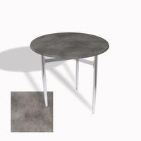 Dockers Venedik Masa Yuvarlak Çap 70 kromnikel (Werzalit, Wermodin veya Allzalit Tabla) - Copperfield