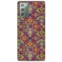 Ethnic Culture (96) Samsung Galaxy Note 20 Kılıf Silikon Kapak Desenli