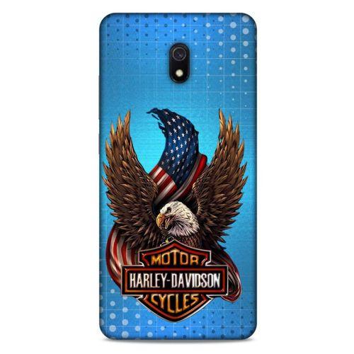 Xiaomi Redmi 8A Uyumlu Kılıf Motorsiklet (38) Neo Hybrid Kılıf Harley Davidson