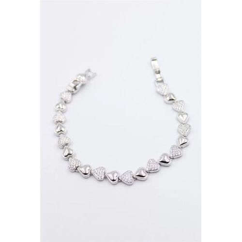 Kalp Xuping Bileklik - Gümüş